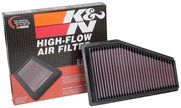 K&N Engineering 33-5089 High-Flow Drop-In Air Filter for 2019-2020 Jeep Cherokee 2.4L & 3.2L Engines