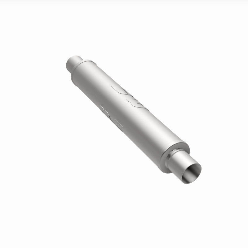MagnaFlow Part Number 10436 Stainless Steel 4-Inch Round Performance Exhaust Muffler