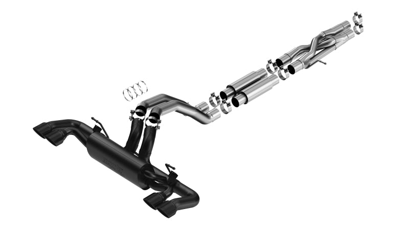 Borla ATAK Cat-Back Exhaust System for 2021-2026 Jeep Wrangler Rubicon 392 and Moab 392 by Borla Part #140893CB