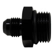 DeatschWerks 10AN ORB Male to 6AN Male Flare Adapter with O-Ring - Anodized Matte Black