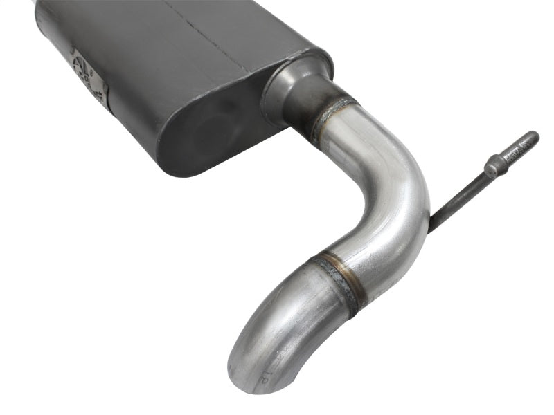 aFe Scorpion Aluminized Hi-Tuck Cat-Back Exhaust System for Jeep Wrangler (07-18 V6 3.6L/3.8L) Part #49-08043
