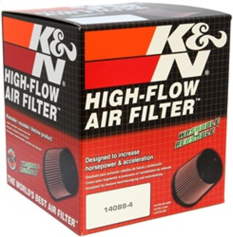 K&N Engineering Universal Rubber Air Filter Part RU-4710 for Automotive and Equipment Applications