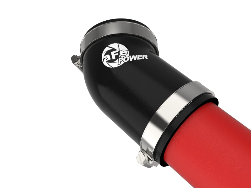 aFe BladeRunner Aluminum Hot and Cold Charge Pipe Kit for Ford Explorer ST 2020-2021, V6 3.0L - Red