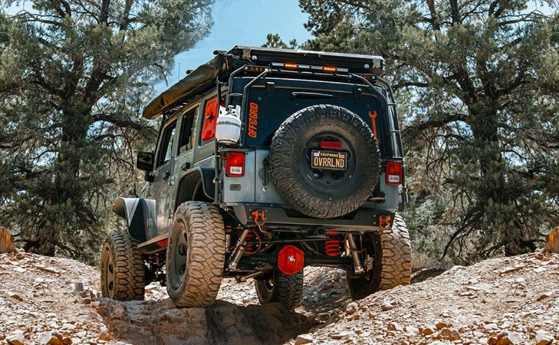 MagnaFlow Overland Series Cat-Back Exhaust System for Jeep Wrangler JK 2012-2018 by MagnaFlow Part #19539
