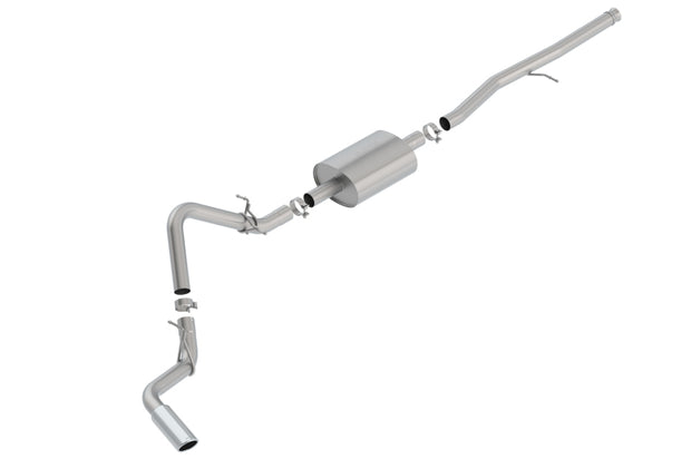 Borla 140794 Touring Cat-Back Exhaust System for Chevrolet Silverado 1500 & GMC Sierra 1500 (2019-2025) with Factory Single Side Exit