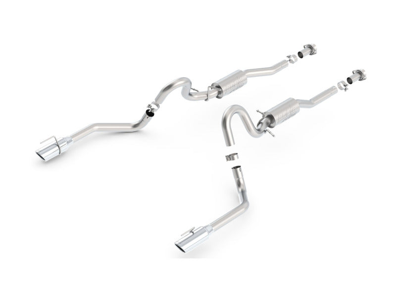 Borla ATAK Cat-Back Exhaust System for 1999-2004 Ford Mustang GT and Mach 1 with 4.6L V8