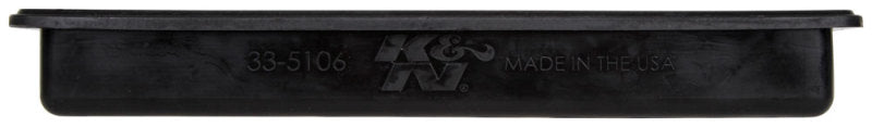 K&N Engineering 33-5106 High-Flow Reusable Air Filter for Jeep Wrangler and Gladiator 3.0L V6 Diesel