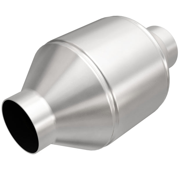 MagnaFlow OEM Grade Universal Catalytic Converter Part #51656 – 2.50-inch Inlet/Outlet with 3-inch Body for EPA Compliance