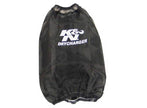 K&N Engineering Drycharger Round Tapered Air Filter Wrap 6.5-inch Base ID, 4.5-inch Top ID, 7-inch Height - Black