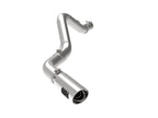 aFe Large Bore-HD 5 Inch Stainless Steel DPF-Back Exhaust System with Polished Tip for 2020-2023 GM Duramax Diesel Trucks Part #49-44125-P