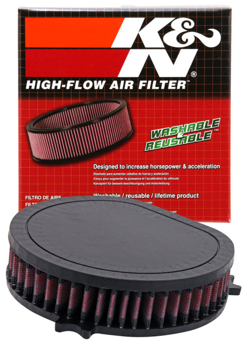 K&N Engineering YA-1199 High-Flow Air Filter for Yamaha XVS1100 V-Star Models