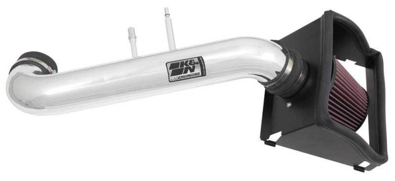 K&N Engineering 77-2591KP Cold Air Intake System for 2015-2016 Ford F-150 5.0L V8 F/I