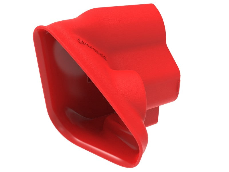 aFe Power Dynamic Air Scoop for 2015-2020 Ford Mustang - Red, Part #54-13015SR