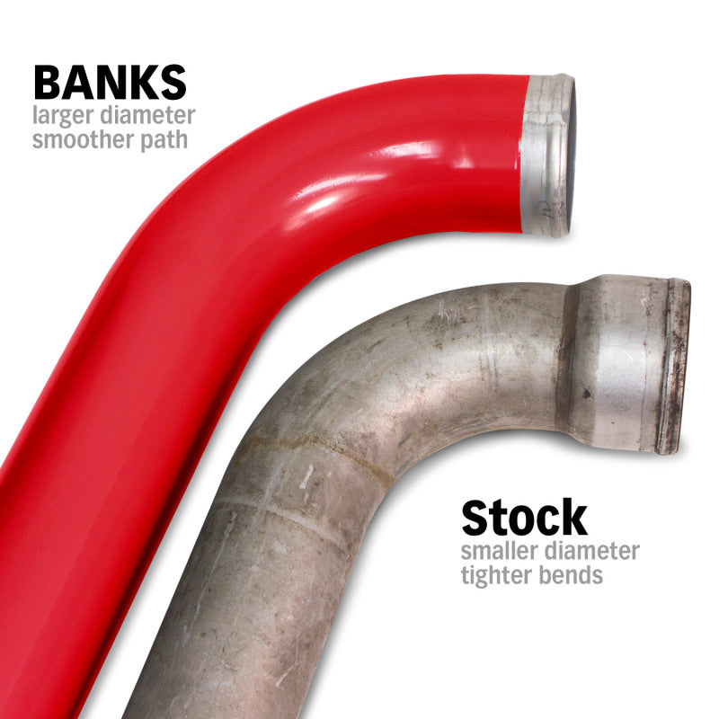 Banks Power 07-09 Ram 6.7L Diesel Driver Side Cold Boost Tube System with Silicone Couplers