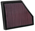 K&N Engineering 33-5047 High-Flow Reusable Air Filter for Chevrolet Camaro SS 6.2L