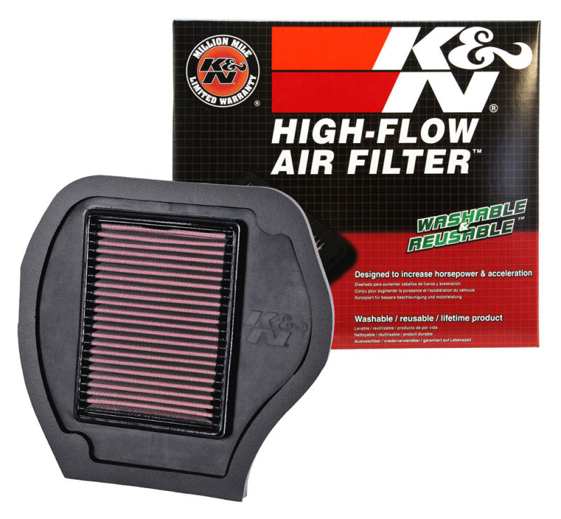 K&N Engineering YA-7007 Off-Road Replacement Air Filter for Yamaha YFM700 Grizzly and YFM550 Models