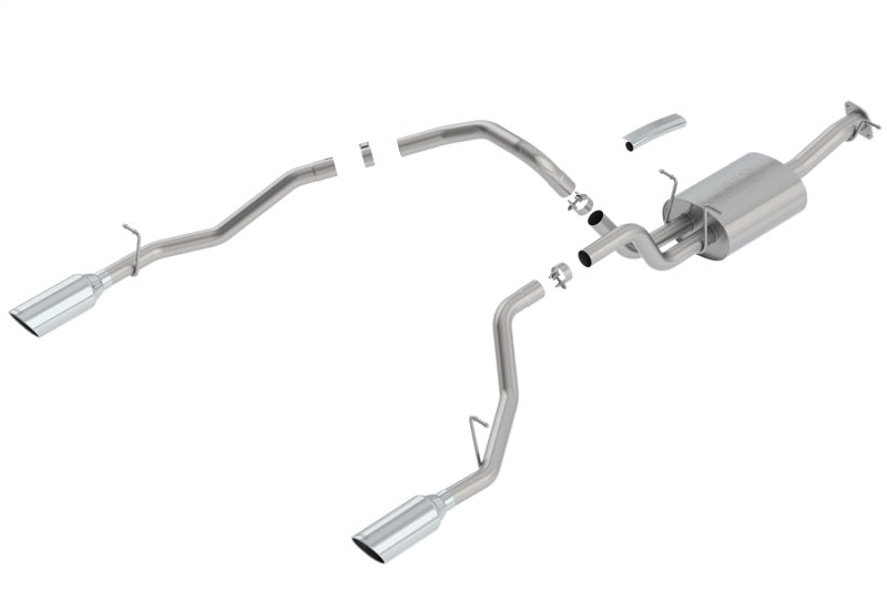 Borla Touring Cat-Back Exhaust System for 2019-2026 Ram 1500 5.7L V8 – Crew and Extended Cab, Through Bumper Exit