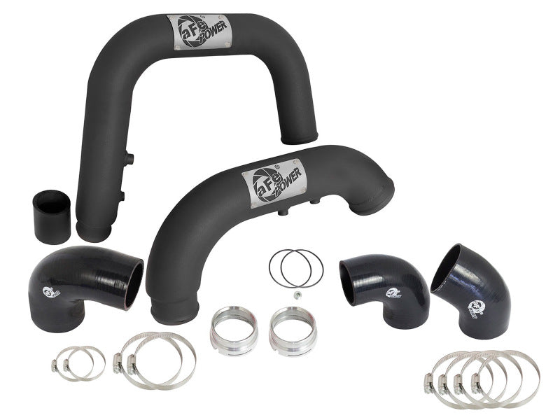 aFe BladeRunner Black Intercooler Tubes Combo for 2016-2018 GM Colorado and Canyon with 2.8L Diesel Engine (Part #46-20264-B)