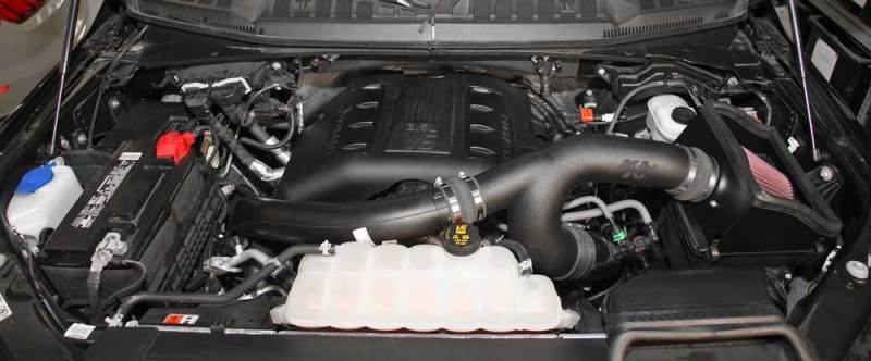 K&N 57 Series FIPK Performance Cold Air Intake Kit for 2015-2016 Ford F-150 EcoBoost V6-3.5L