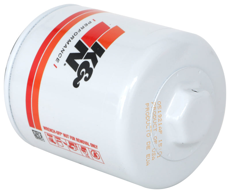K&N Engineering Performance Gold Oil Filter for Chevy, Pontiac, GMC, and Buick - Part HP-1001