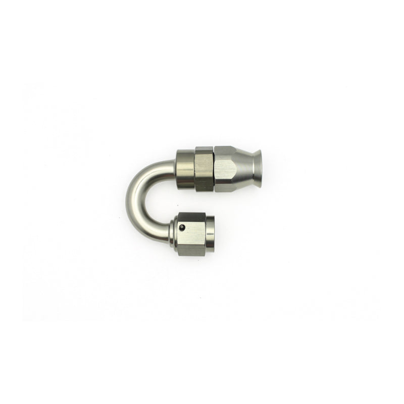 DeatschWerks 6AN Female Swivel 180-Degree Hose End PTFE with Olive Insert