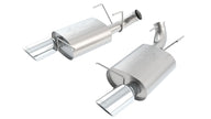 Borla ATAK Axle-Back Exhaust System for 2011-2012 Ford Mustang Shelby GT500 5.4L V8