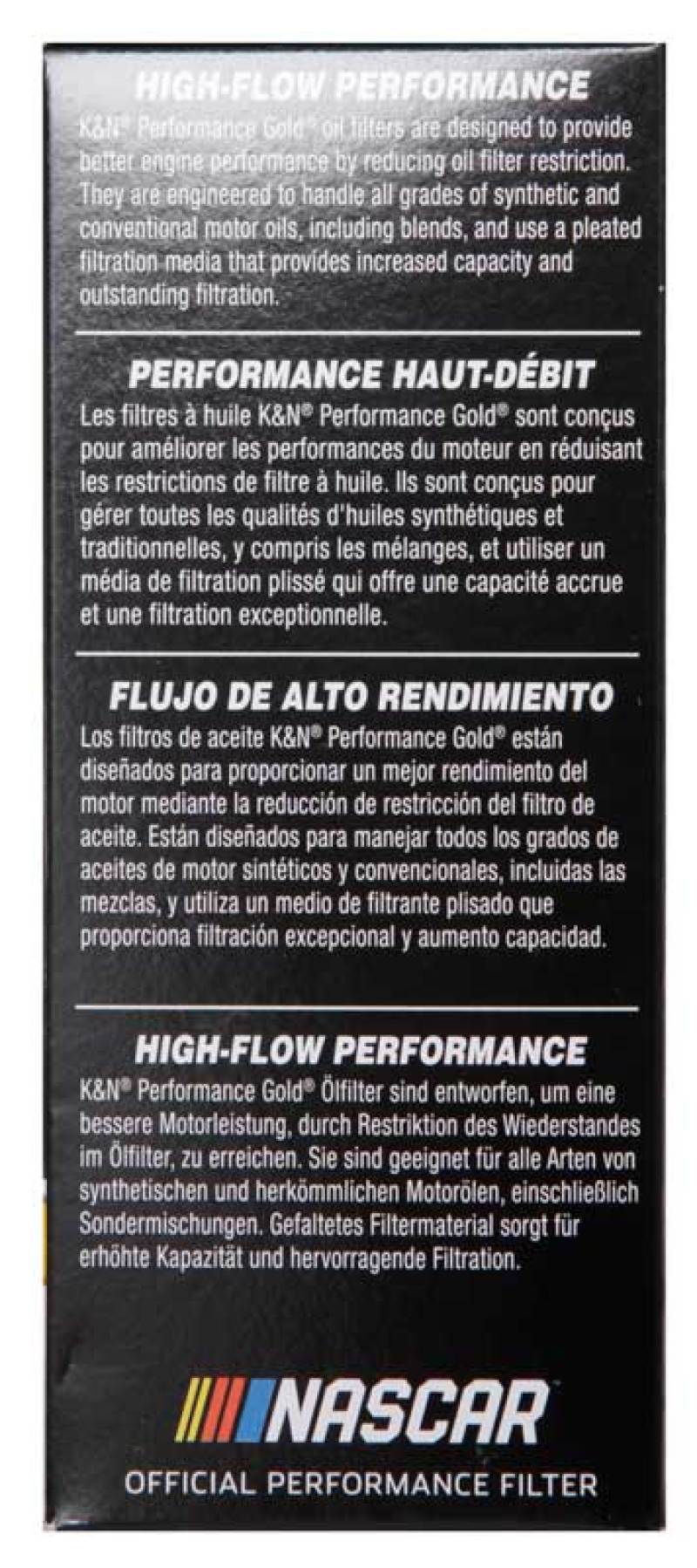 K&N Engineering HP-7037 Cartridge Oil Filter for Ford and Lincoln Vehicles