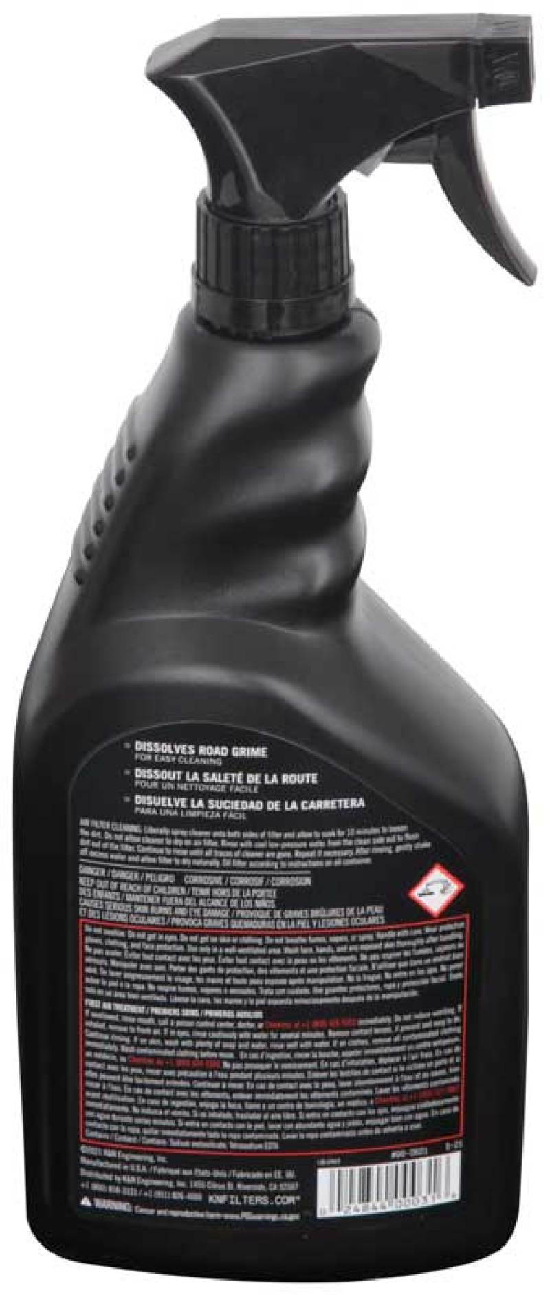 K&N Engineering 99-0621 Power Kleen Air Filter Cleaner 32 oz. Spray Bottle