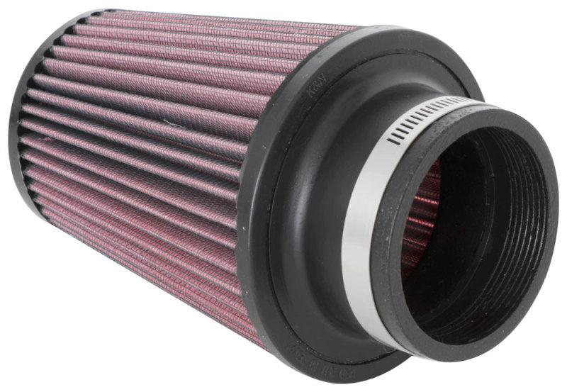 K&N Engineering Universal Clamp-On Air Filter – 3 Inch Flange Diameter, 6 Inch Height, Model RU-1039