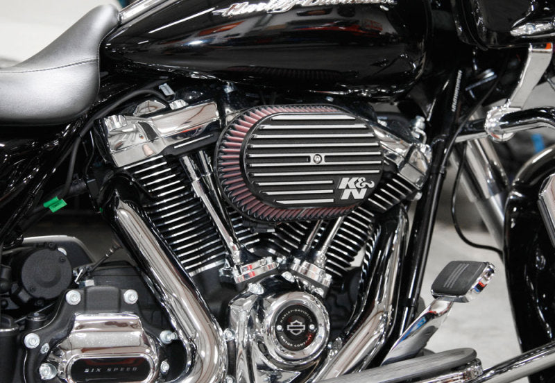 K&N Engineering Street Metal Intake System for 2008-2009 Harley Davidson Road King Models (Part No. RK-3952)
