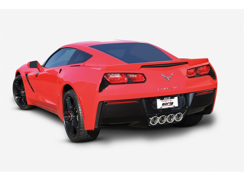 Borla ATAK Axle-Back Exhaust System for 2014-2019 Chevrolet Corvette C7 6.2L V8 with AFM & NPP Valves
