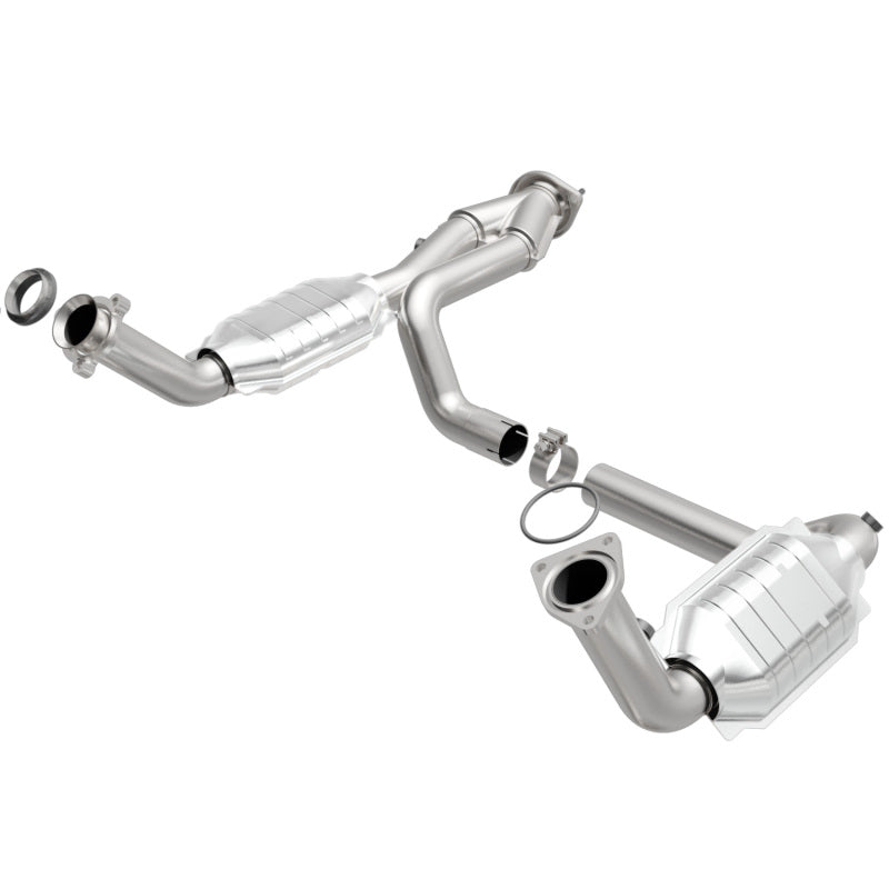 MagnaFlow HM Grade Federal/EPA Compliant Direct-Fit Catalytic Converter Part #93419 for Chevrolet Silverado, Tahoe, and More