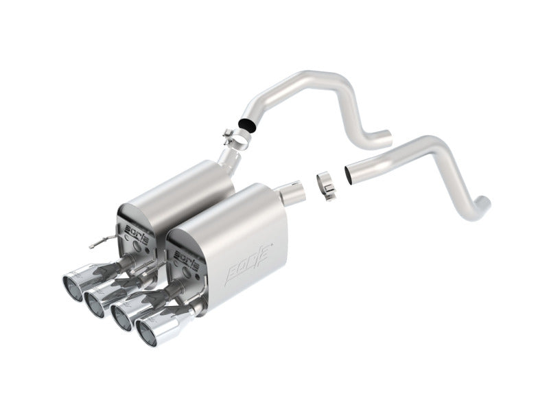 Borla Touring Axle-Back Exhaust System for 2005-2008 Chevrolet Corvette (C6) 6.0L/6.2L V8