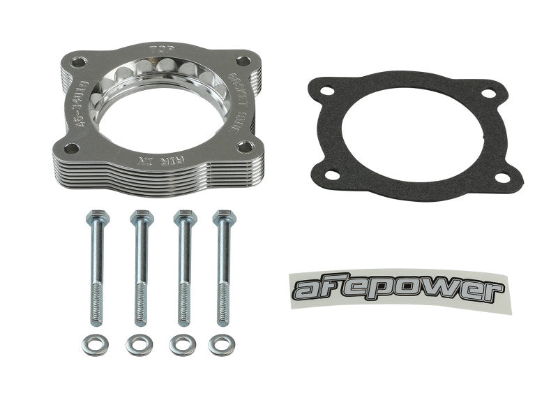 aFe Silver Bullet Throttle Body Spacer for 2007-2013 Chevrolet Silverado 1500 and GMC Sierra 1500