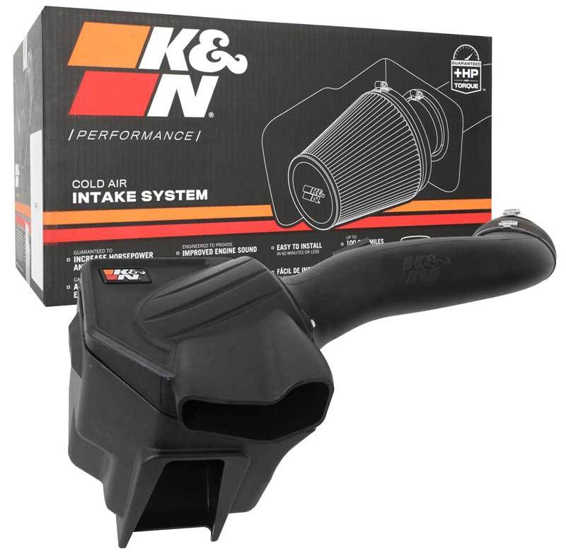 K&N 63 Series AirCharger Performance Intake for 2020-2021 Ford F-250 and F-350 with 6.7L V8 Diesel - Part Number 63-2613