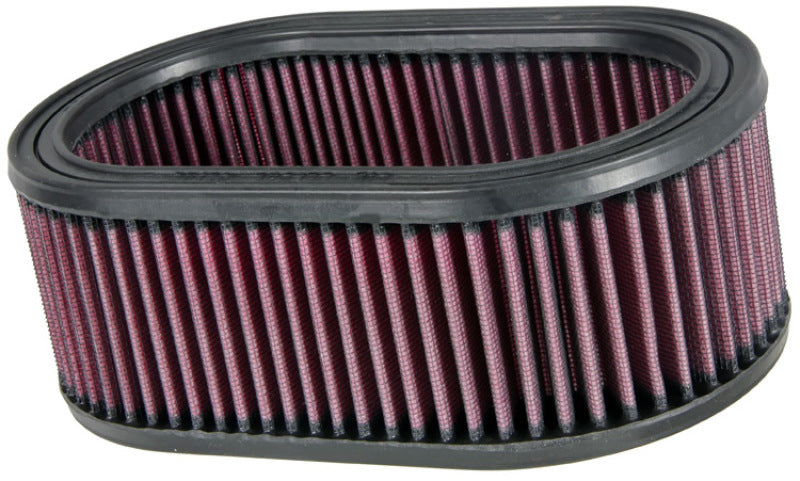 K&N Engineering E-3461 Oval High-Flow Air Filter for Automotive Performance and Durability
