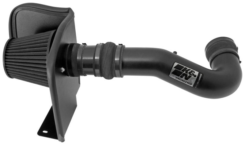 K&N Engineering Blackhawk Induction Cold Air Intake Kit for Chevy Silverado 1500 and GMC Yukon 2007-2008 with 4.8L/5.3L V8 Engines (Part #71-3058)