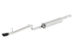 Borla 140479BC Dirt Sport Cat-Back Exhaust System for 2012-2018 Jeep Wrangler JKU 3.6L V6 4WD