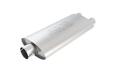 Borla PRO-XS Universal Muffler with 3-inch Center Inlet and 2.5-inch Dual Outlets, 19-inch Length