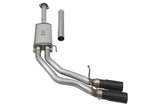 aFe Rebel Series Dual Center Exit Cat-Back Exhaust System for Jeep Wrangler (JK) with 3.6L/3.8L V6 Engines