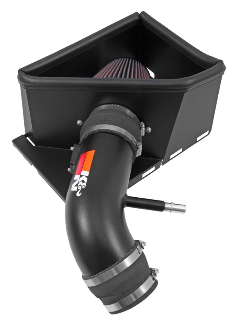 K&N Engineering 77-1568KTK Cold Air Intake System for Ram 2500/3500 6.4L V8 - Improved Horsepower and Torque