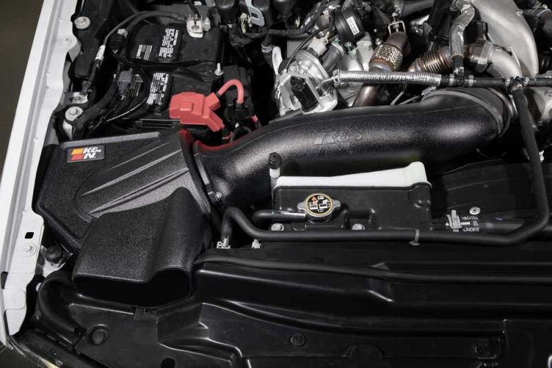 K&N 63 Series AirCharger Performance Intake for 2020-2021 Ford F-250 and F-350 with 6.7L V8 Diesel - Part Number 63-2613