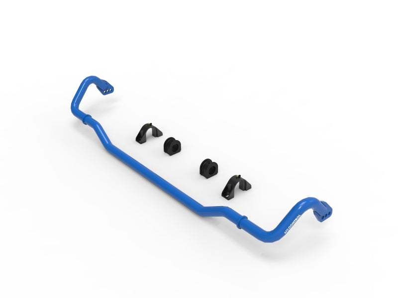 aFe Control 440-401008RL Rear Sway Bar for Chevrolet Corvette C8 2020-2026, 3-Way Adjustable, Blue Finish