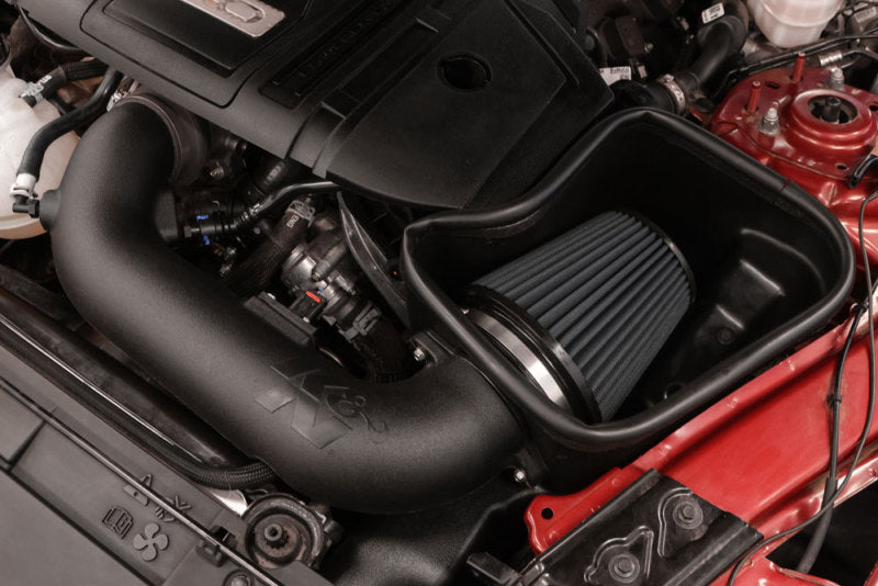 K&N Engineering 30-2605 DryFlow Performance Air Intake System for Ford Mustang GT 5.0L V8 F/I (2018-2022)
