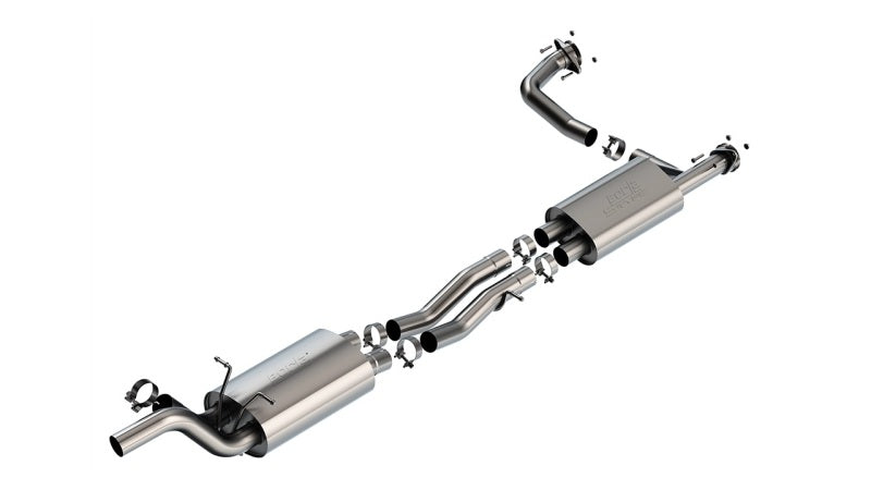 Borla 25-26 Ram 1500 RHO 3.0L V6 S-Type Exhaust Mid-Section - 3 Inch True Dual Design