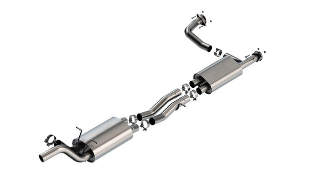 Borla 25-26 Ram 1500 RHO 3.0L V6 S-Type Exhaust Mid-Section - 3 Inch True Dual Design