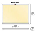 K&N Engineering HVAC Air Filter - 20 x 24 x 1, Reusable Synthetic Pleated Filter for Long-Lasting Air Quality