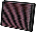 K&N Engineering 33-2135 High-Flow Reusable Drop-In Air Filter for Cadillac and Chevy/GMC Pickups