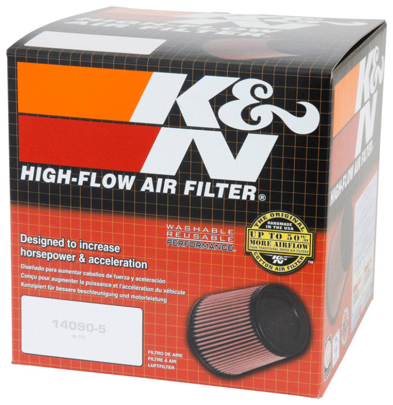 K&N Engineering Custom Round Racing Air Filter Kit - 5.875 inch OD, 1.313 inch ID, 1.81 inch Height