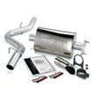 Banks Power 91-95 Jeep 4.0L Wrangler Monster Exhaust System with 2.5-inch Stainless Steel Tailpipe and Polished Turn-Down Tip